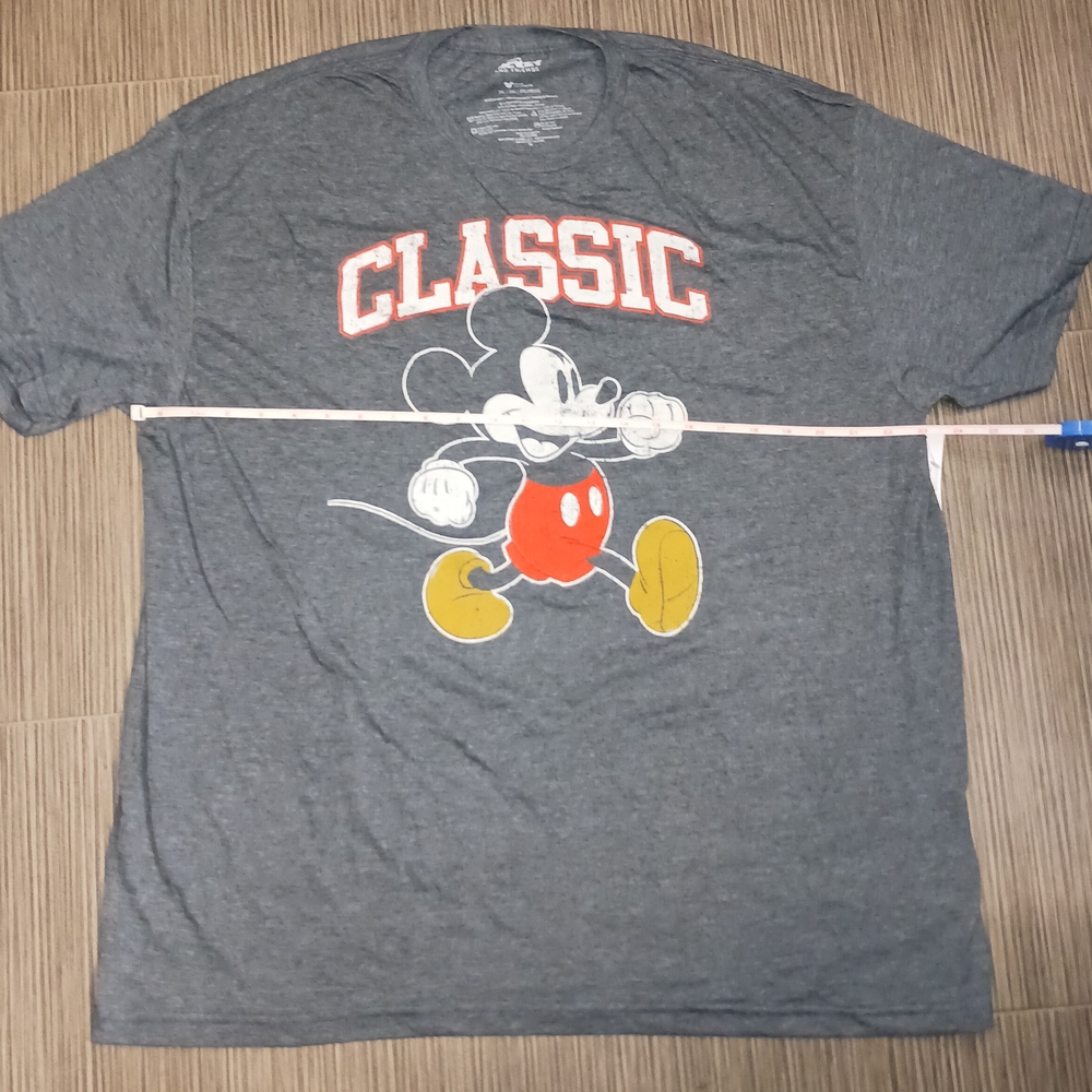 "Disney" Classic Mickey Mouse, Short Sleeve T-Shirt, 
Sizes XL, 2XL & 3XL